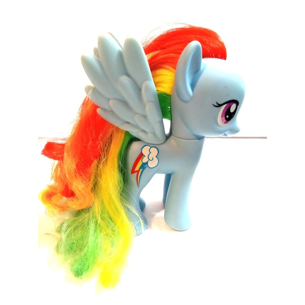 2010 RAINBOW DASH Hasbro C-029A MLP Pony Figure Approx. 6"